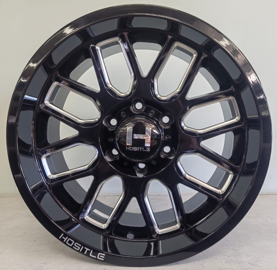 18" KR XPF018F (18X9.5/6-139) BLACK MILLING ET -12
