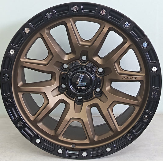 18" KR XPF8700 (18X9/6-139) MATT BRONZE
