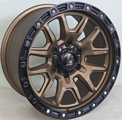 18" KR XPF8700 (18X9/6-139) MATT BRONZE