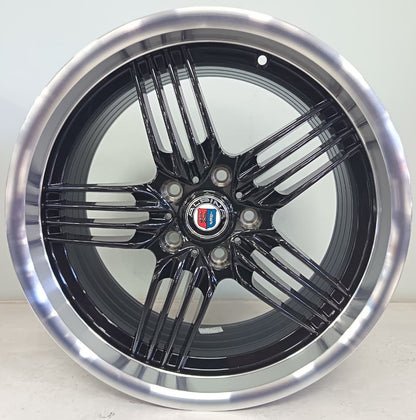 18" KR YKW8672 19/20 (18X8.5/10/5-120) BL N/W