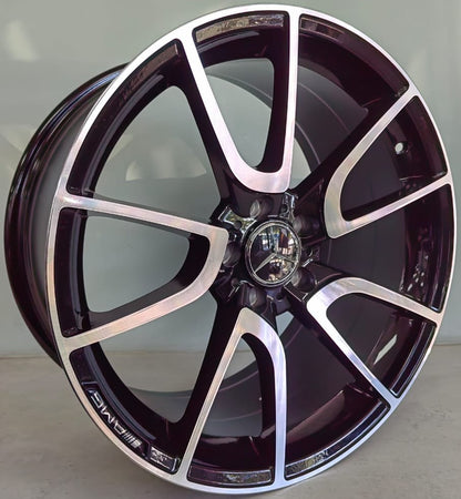 19" KR 461 (19X8.5/9.5J/5-112) BMF MERC N/W