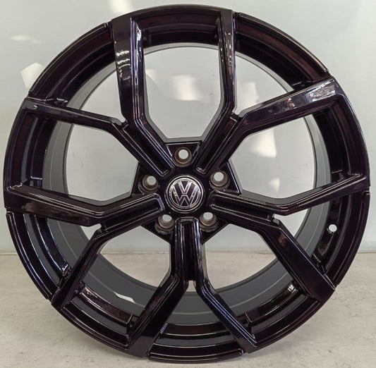 19" KR 610 (19X8J/5-112) ET45  BLACK VW