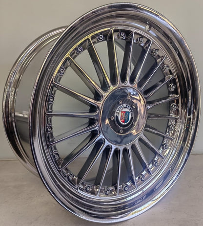 19" KR YKW967086 (19X8.5/5-112/120) ALPINA CHROME
