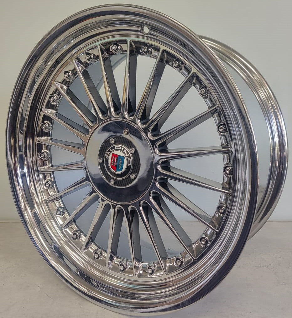 19" KR YKW967086 (19X8.5/5-112/120) ALPINA CHROME