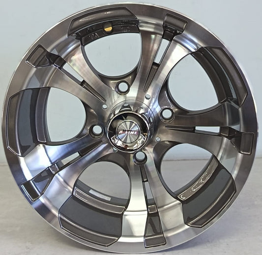 13" ALINE ZIPP (13X6J/4-114) GUN MET