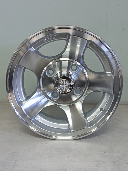 13" ALINE BZR(4-114) SILVER HSMF