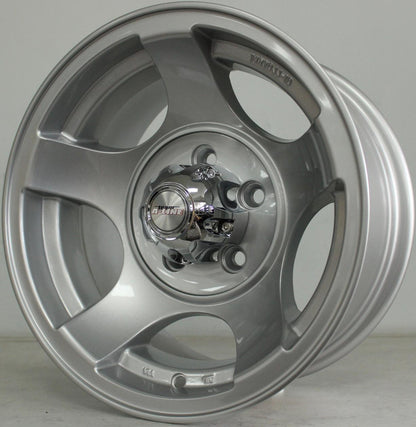 14" ALINE BZR 4X4 (14X7J/5-114) ARCTIC SILVER