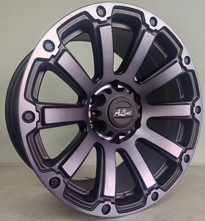18" ALINE DESTROYER (18X9J/6-139) ET25 SRBLK SMOKE
