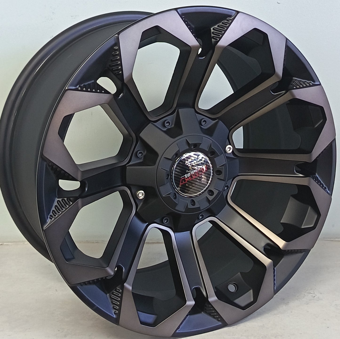 17" ALINE HURRICANE (17X9J/6-139) 4X4 25STBLKTNTBR