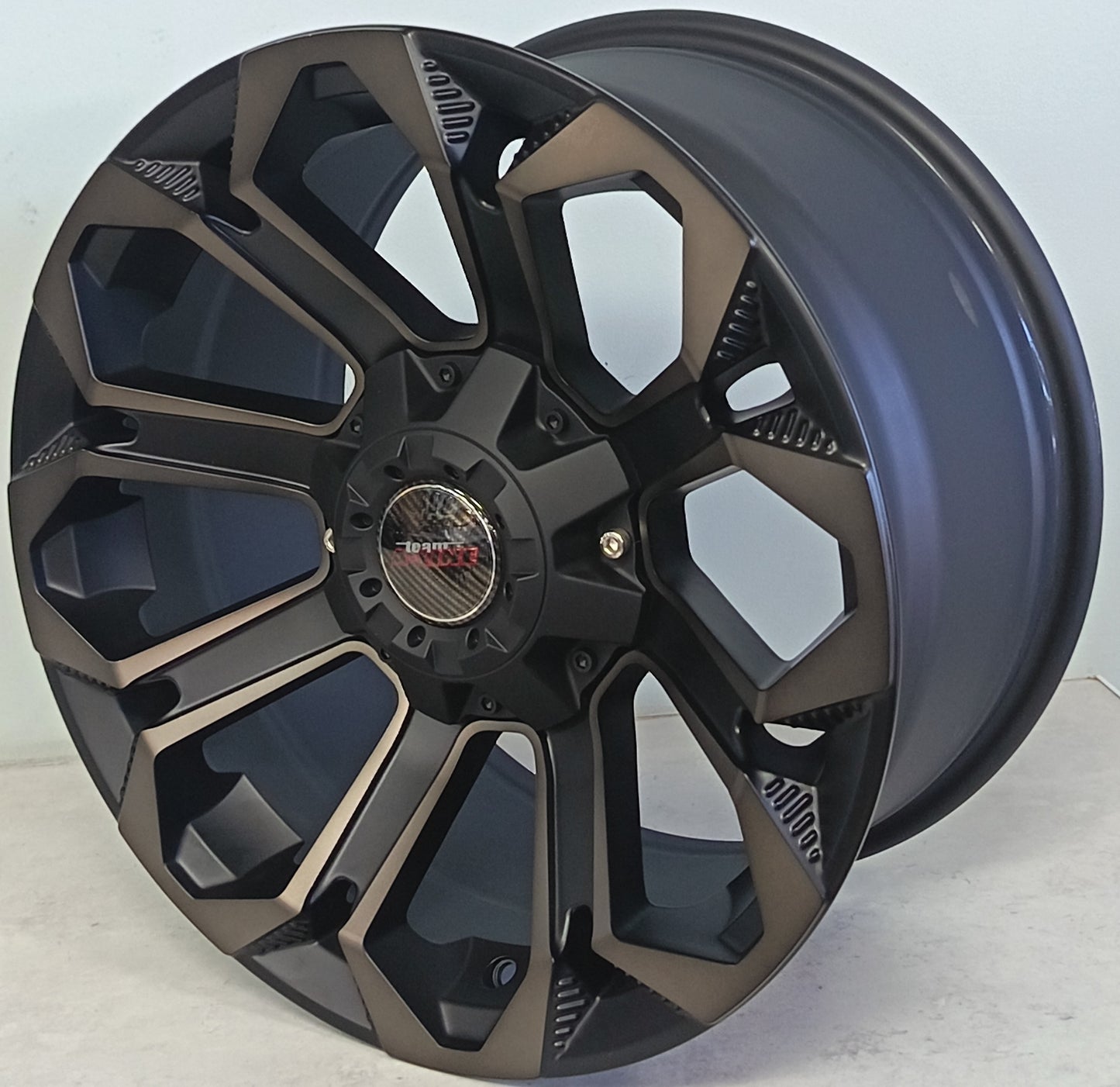 17" ALINE HURRICANE (17X9J/6-139) 4X4 25STBLKTNTBR