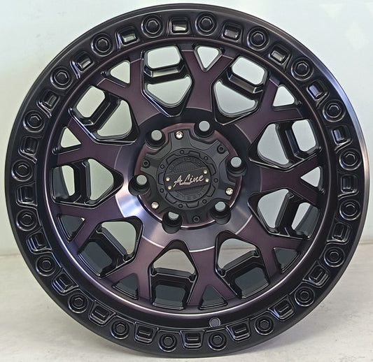 17" ALINE FORCE (17X9J/6-139) ET10 STBLKTNT