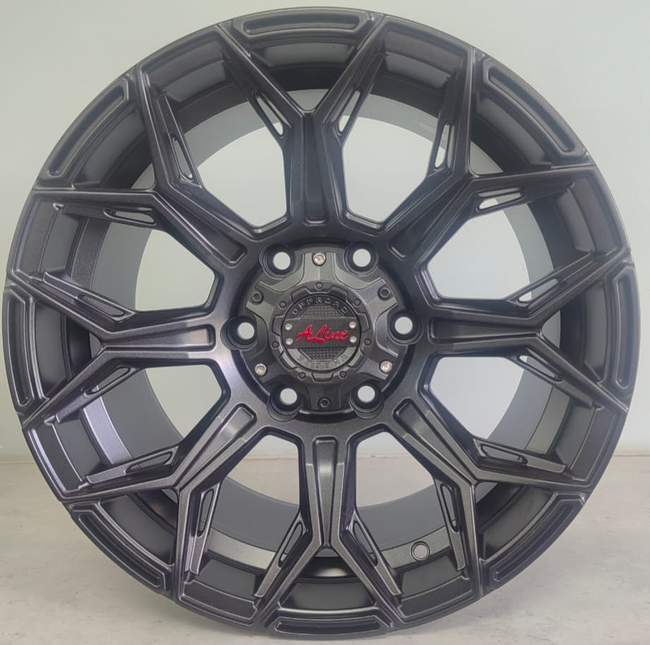 17" ALINE OVERDRIVE (17X9/6-139) GRAPHITE FLOW