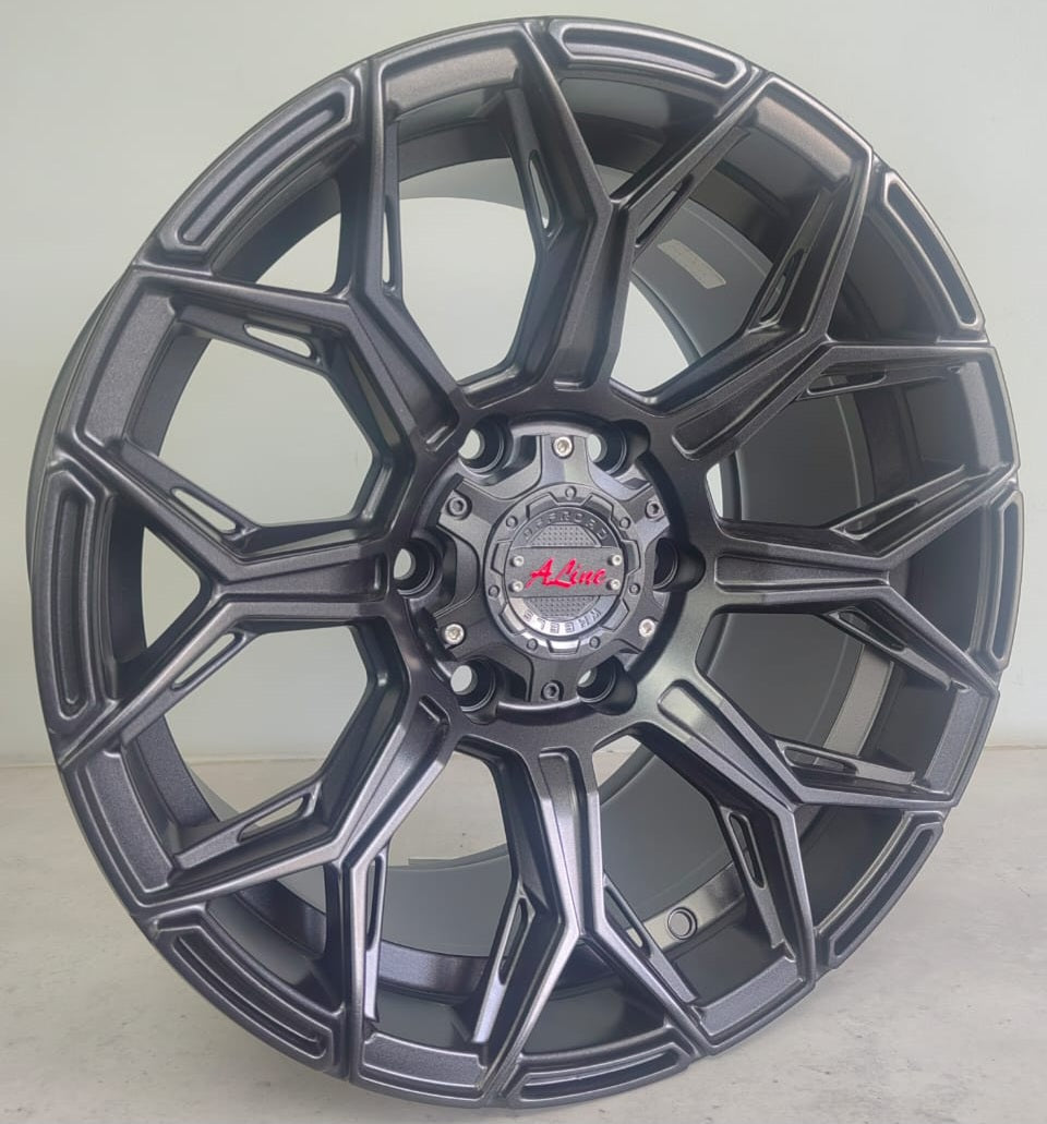 17" ALINE OVERDRIVE (17X9/6-139) GRAPHITE FLOW