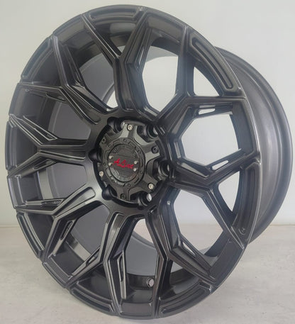 17" ALINE OVERDRIVE (17X9/6-139) GRAPHITE FLOW