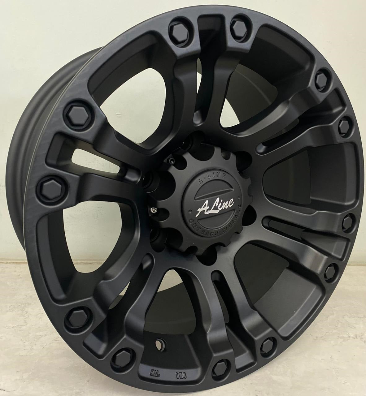 15" ALINE GRANITE (15X8/6-139) ET0 STBLK