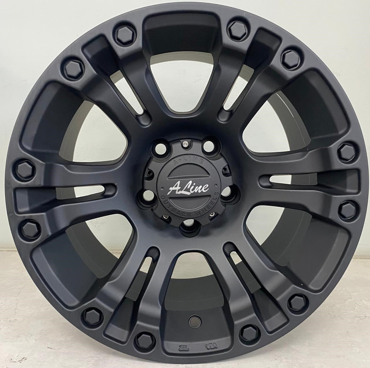 15" ALINE GRANITE (15X8/5-114) ET10 STBLK