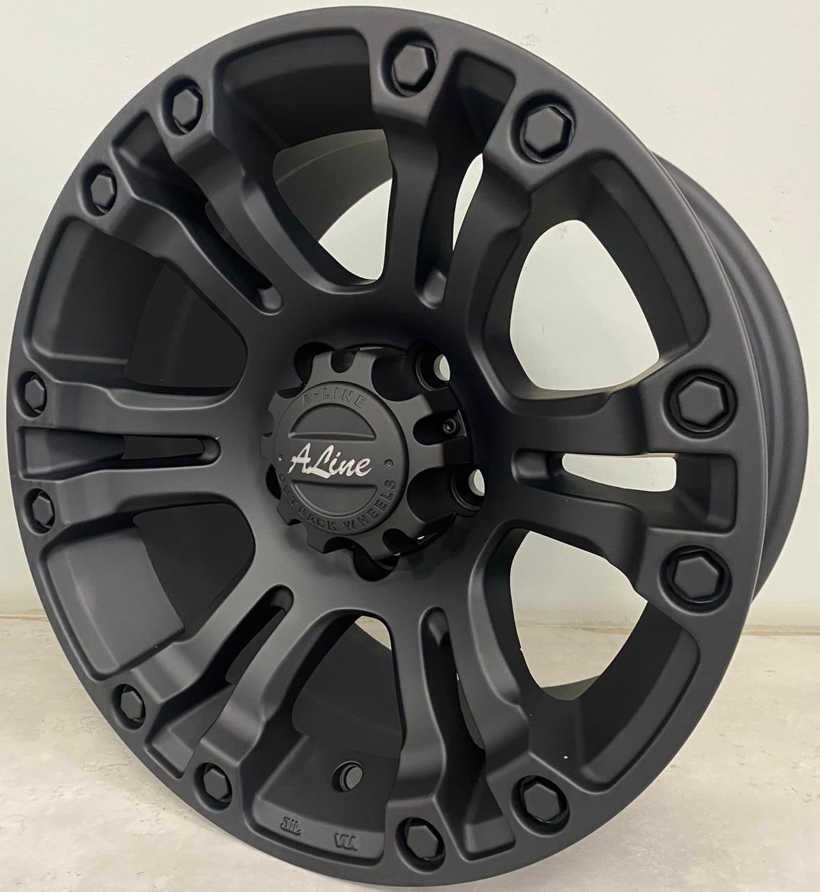 15" ALINE GRANITE (15X8/5-114) ET10 STBLK