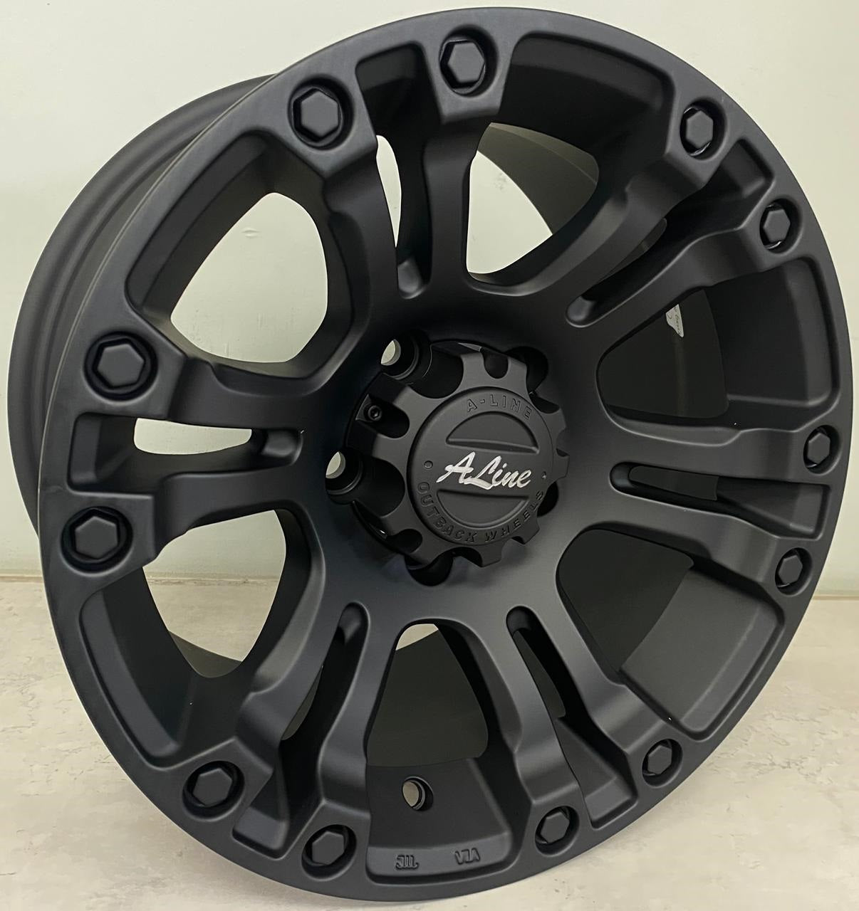 15" ALINE GRANITE (15X8/5-114) ET10 STBLK