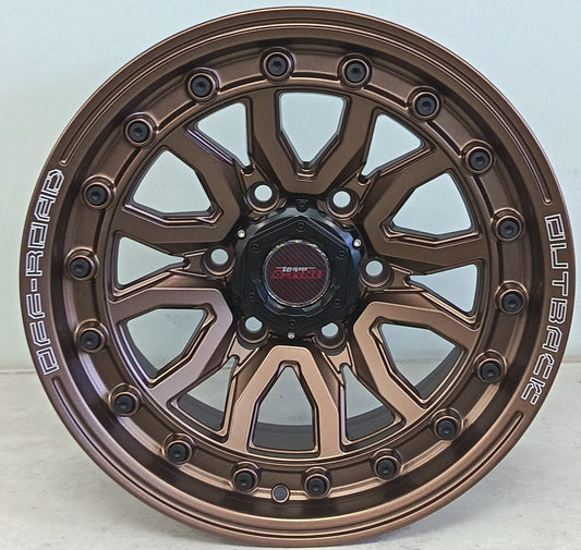 16" ALINE WARRIOR (16X8.5/6-139) BRNZ