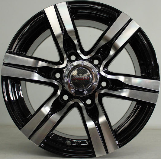 15" ALINE COLBY (15X8/6-139) BKMF