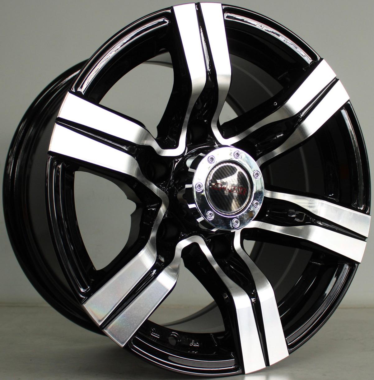 15" ALINE COLBY (15X8/6-139) BKMF