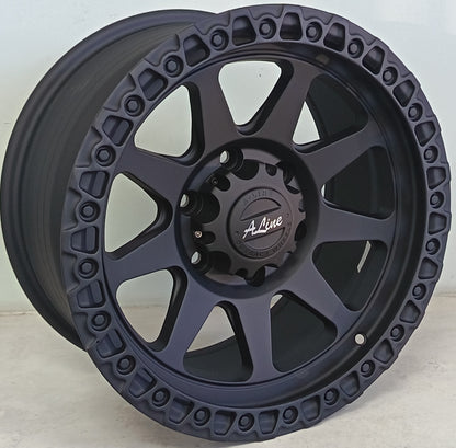 17" ALINE ARIZONA (17X9/6-139) STBLK