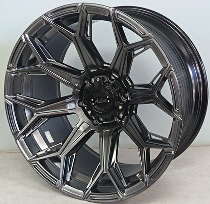 20" ALINE OVERDRIVE (20X10/6-139) HYPERBLK