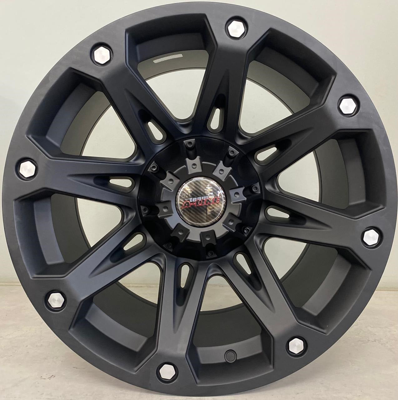 17" ALINE HAZARD (17X9/6-139) ET-6 STBLK