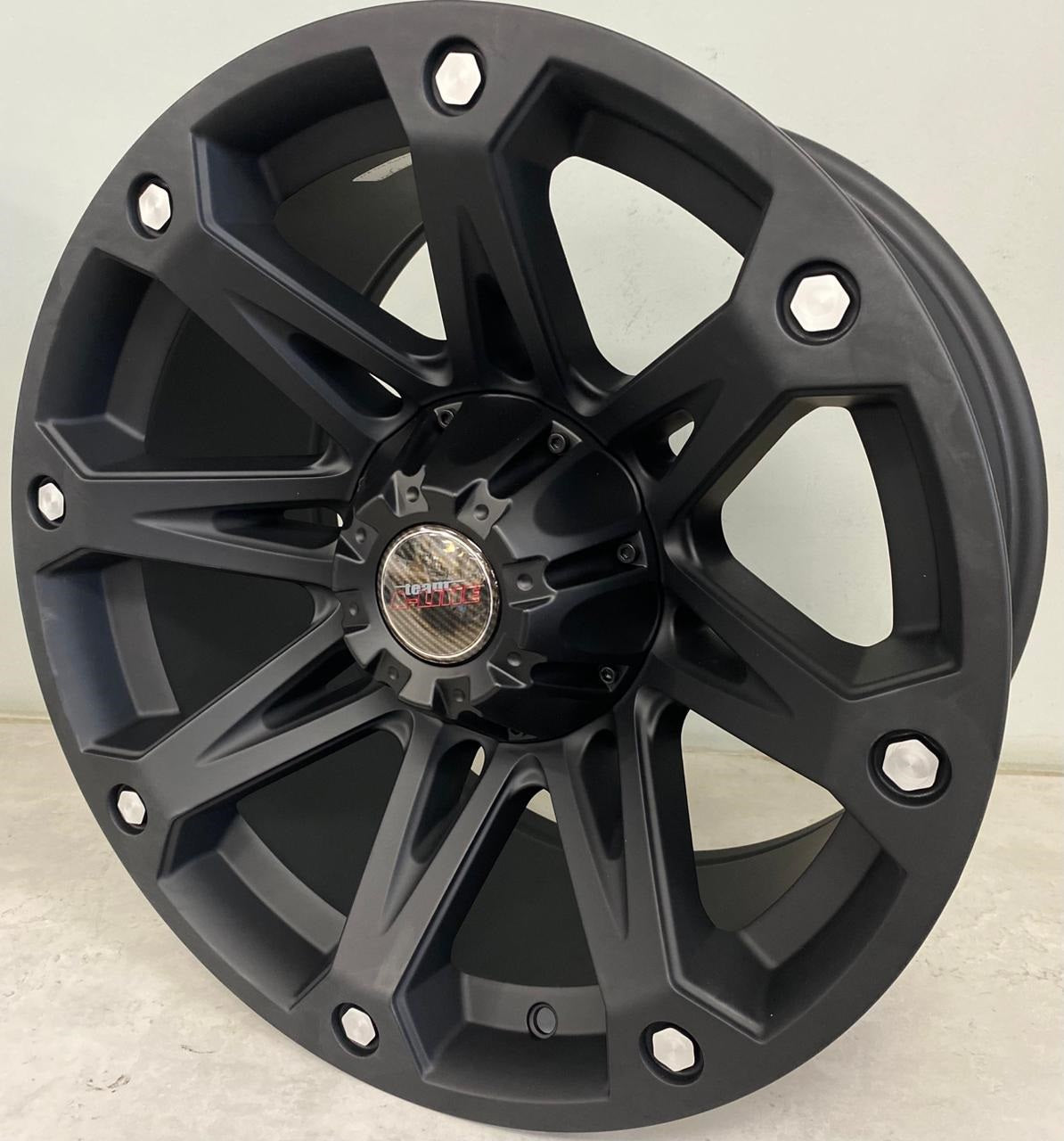 17" ALINE HAZARD (17X9/6-139) ET-6 STBLK