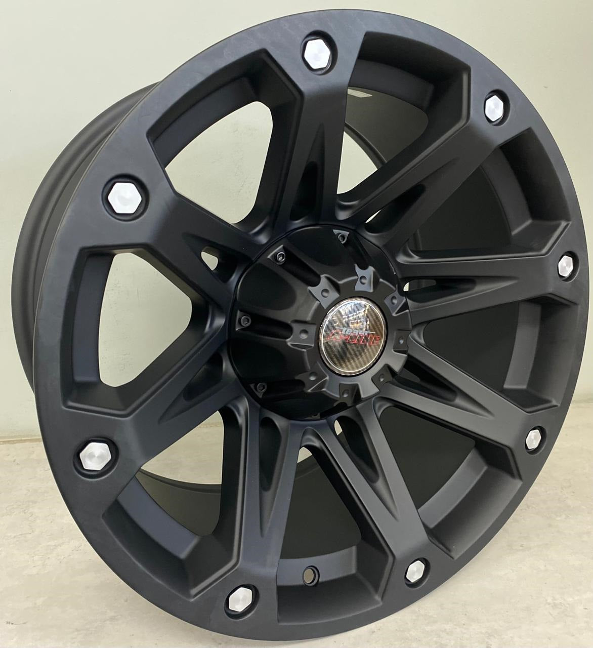 17" ALINE HAZARD (17X9/6-139) ET-6 STBLK