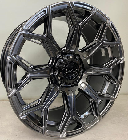 20" ALINE OVER DRIVE (20X9/6-139) HYPERBLK FLOW