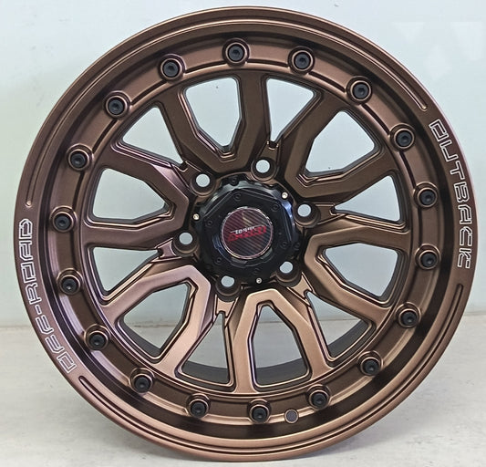 17" ALINE WARRIOR (17X8.5/6-139) BRNZ