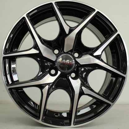 15" ALINE TATUM (15X6.5J/4-100) ET35 BKMF