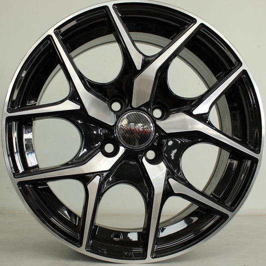 15" ALINE TATUM (15X6.5J/4-100) ET35 BKMF