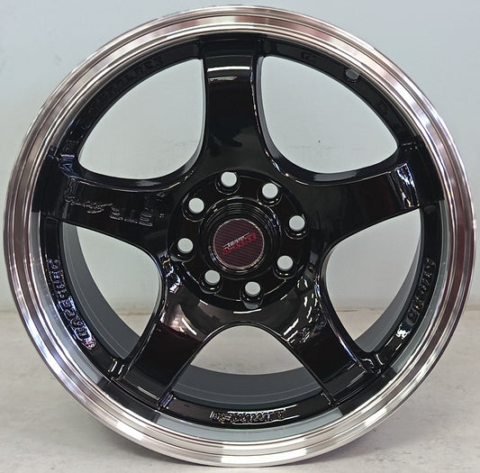 15" ALINE ROCCO (4-100/108) BKML