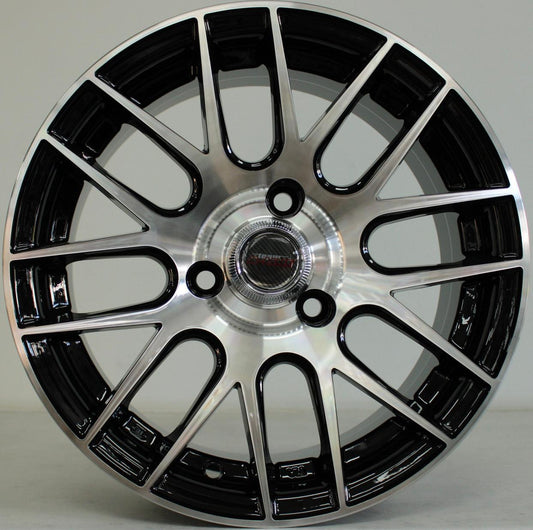 14" ALINE OCTANE (14X6J/3-100) ET35 BKMF
