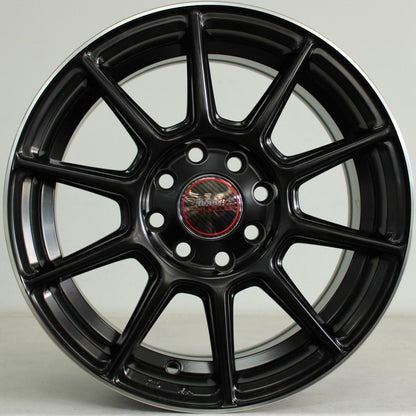 14" ALINE SPREE (14X6J/4-100/108) ET35 VELBLKML