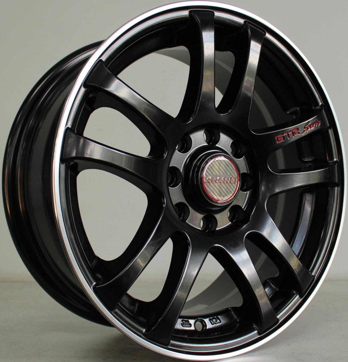 14" ALINE ENERGY (14X6J/4-100/108) ET35 SLBLKML