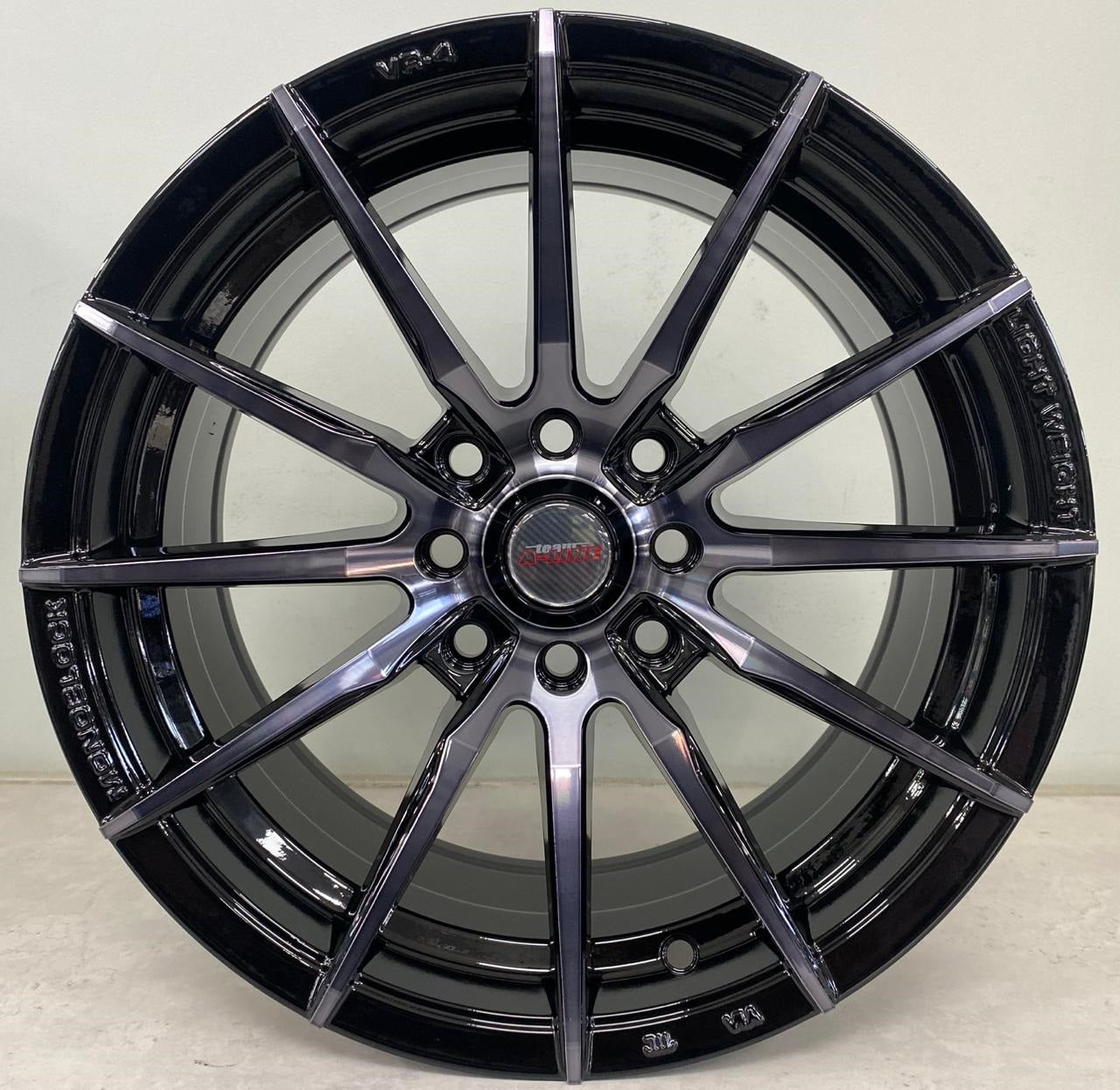 15" ALINE ZEST (15X7J/4-100/114) ET32 BLK DARK TNT