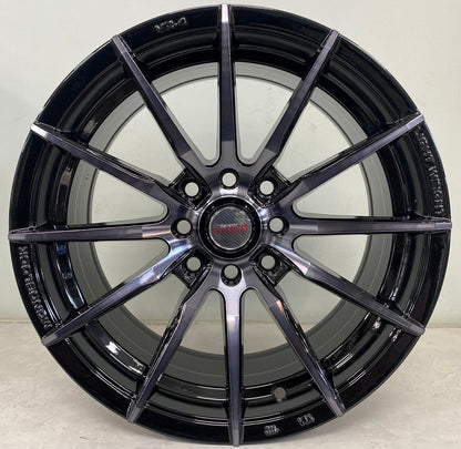 15" ALINE ZEST (15X7J/4-100/114) ET32 BLK DARK TNT