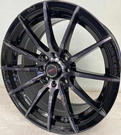 15" ALINE ZEST (15X7J/4-100/114) ET32 BLK DARK TNT
