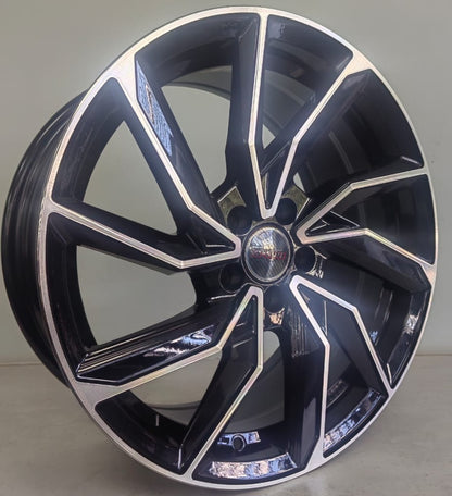 17" ALINE RECOIL (17X7.5J/5-100) ET35 BKMF