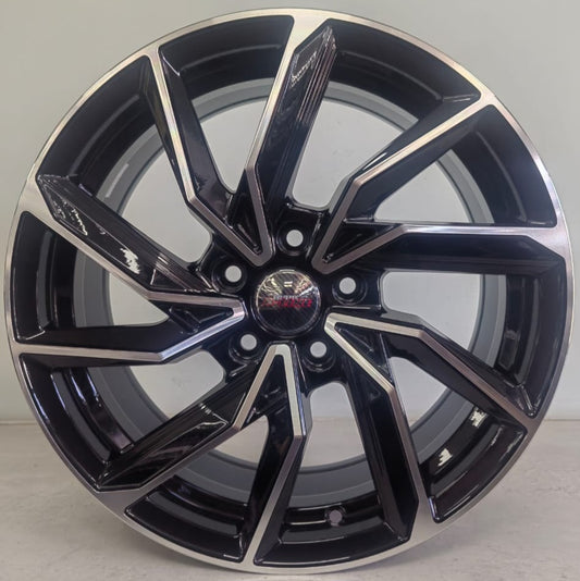 17" ALINE RECOIL (17X7.5J/5-112) ET42 BKMF
