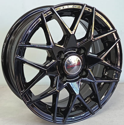 13" ALINE ELEMENT (13X5.5J/4-100) ET25 GLOSSBLK