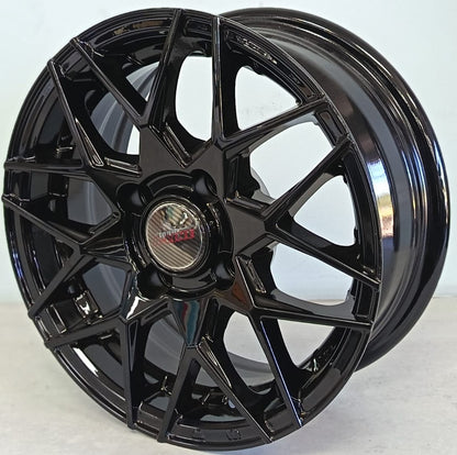 13" ALINE ELEMENT (13X5.5J/4-100) ET25 GLOSSBLK