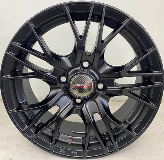 14" ALINE BOSTON (14X6/4-100) ET35 SLBLK