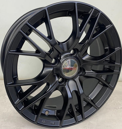 14" ALINE BOSTON (14X6/4-100) ET35 SLBLK