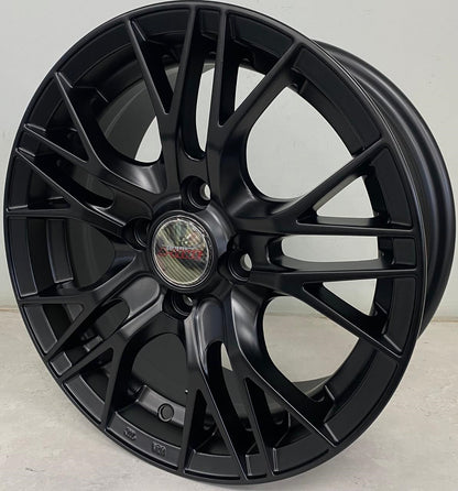14" ALINE BOSTON (14X6/4-100) ET35 SLBLK