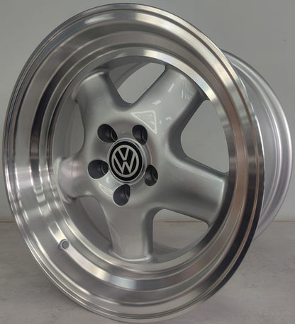 15" CONCEPT F1213 1 (15X8.25/5-100) SIL VW