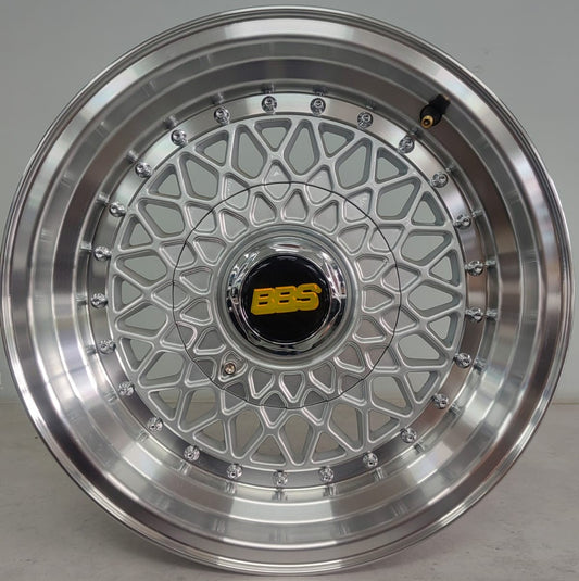 15" ZAXX LK1048 (15X7J/6-139) SILVER BBS